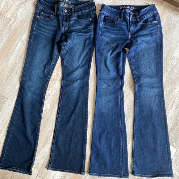 Women’s AE Kick Boot jeans size 4 - Picture 2 of 6